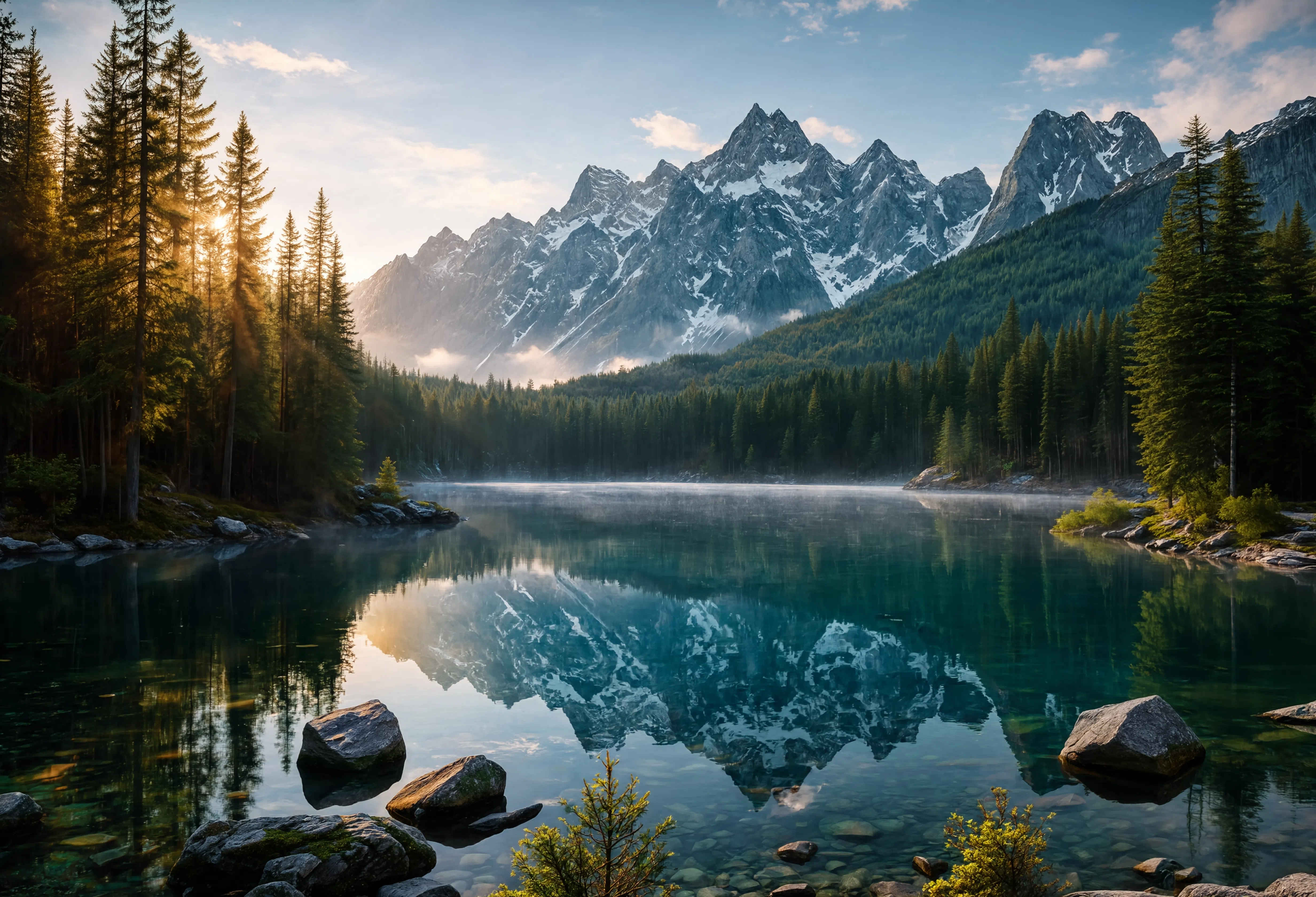 Bayerische Seen – kristallklares Wasser und Alpen